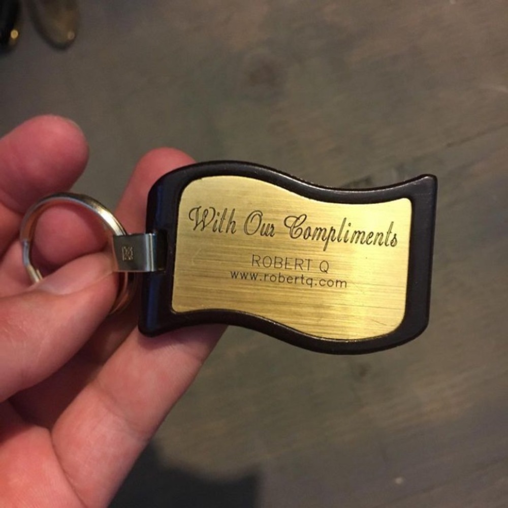 Robert Q keychain
